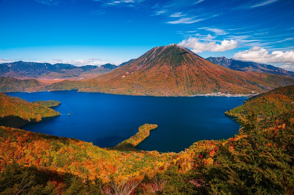 Mount Nantai, Nikko National Park, Japan 